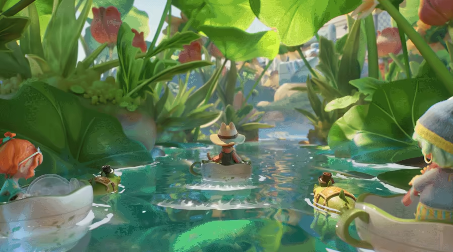 Official Animula Nook Steam media showing a pre-release miniature world scene.